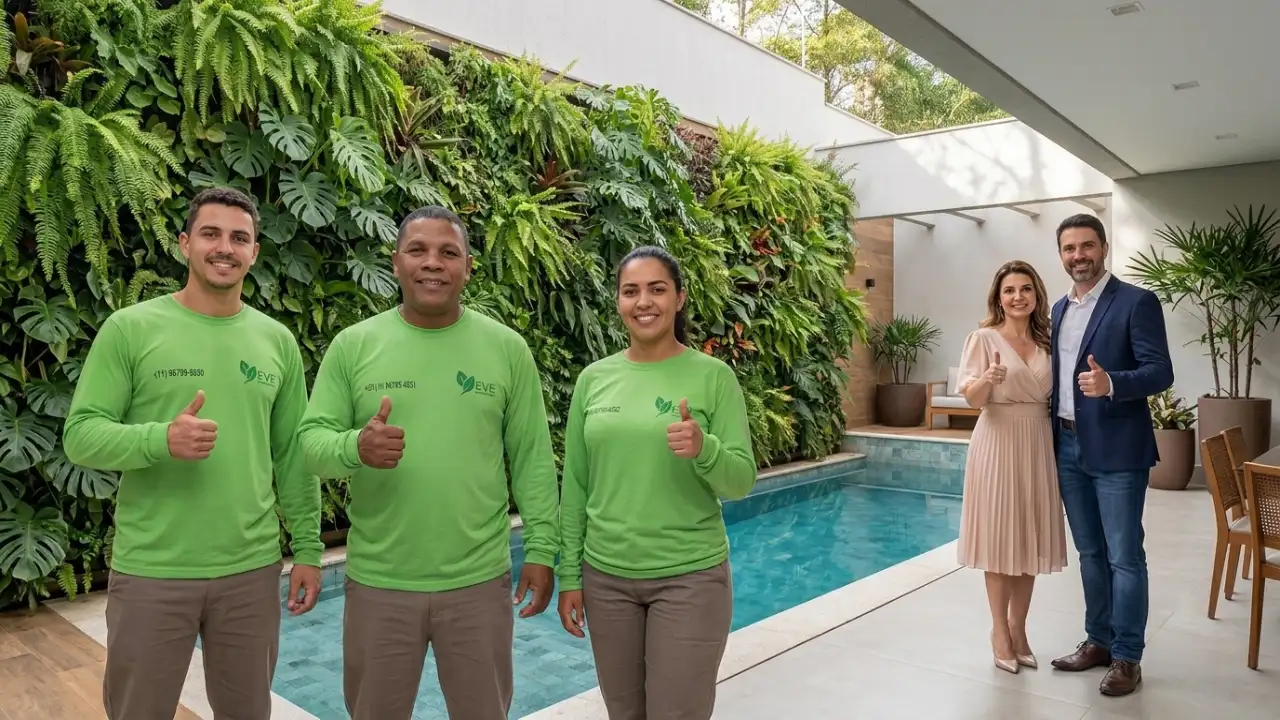 Área Gourmet Com Jardim Vertical Em Santana De Parnaíba E Paisagismo De Alto Padrão