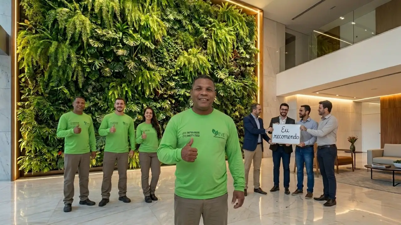 Exemplo De Projeto De Jardim Vertical Em Campinas Para Condomínios E Empresas